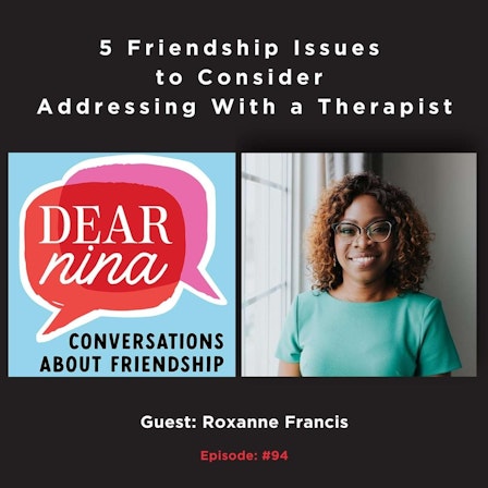 Dear Nina: Conversations About Friendship