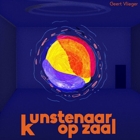 Kunstenaar op zaal