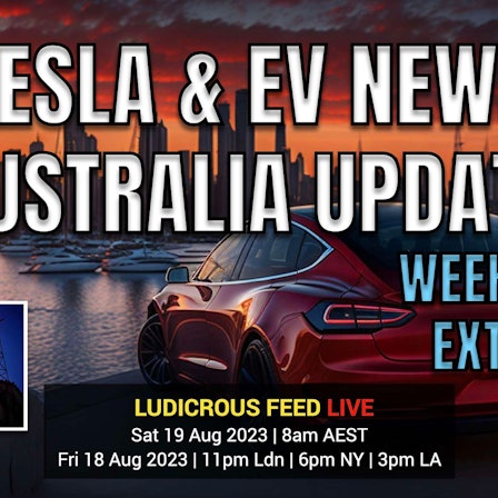 Ludicrous Feed | EV Adoption in Australia