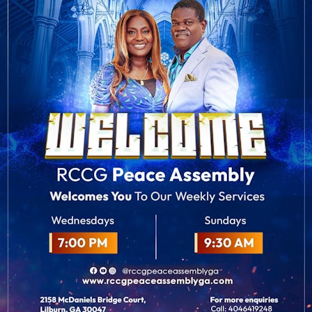 RCCG Peace Assembly, Lilburn GA