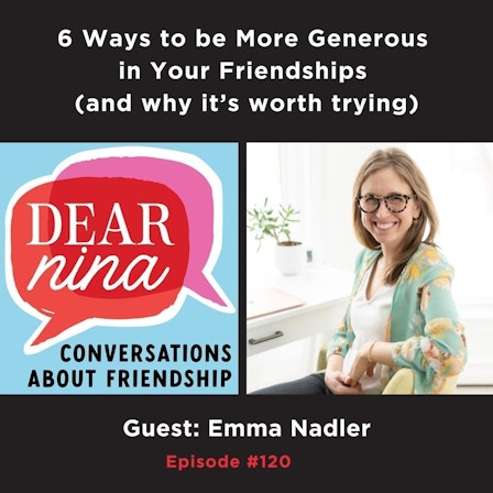 Dear Nina: Conversations About Friendship