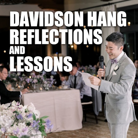 Davidson Hang Reflections and Lessons from a life worth living
