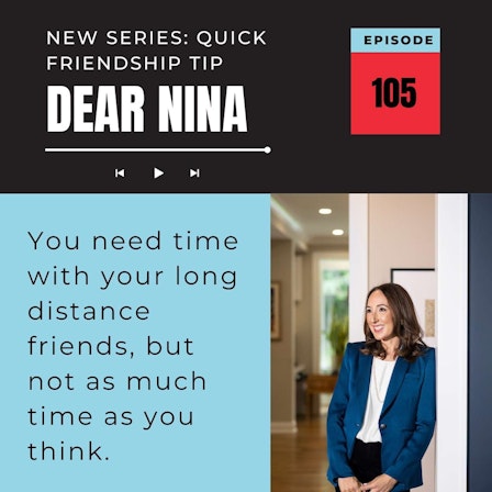 Dear Nina: Conversations About Friendship